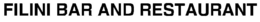 FILINI BAR AND RESTAURANT trademark
