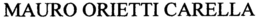 MAURO ORIETTI CARELLA trademark