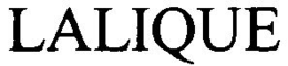 LALIQUE trademark