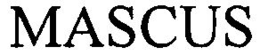 MASCUS trademark