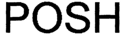 POSH trademark