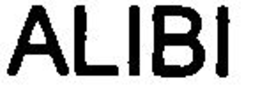 ALIBI trademark