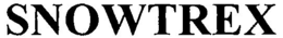 SNOWTREX trademark