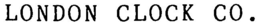 LONDON CLOCK CO. trademark