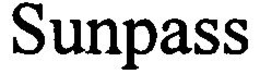SUNPASS trademark