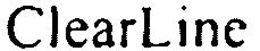 CLEARLINE trademark