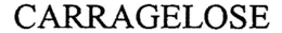 CARRAGELOSE trademark
