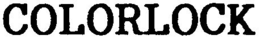 COLORLOCK trademark