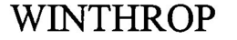 WINTHROP trademark