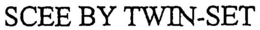 SCEE BY TWIN-SET trademark