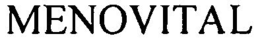 MENOVITAL trademark