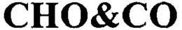CHO&CO trademark