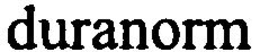 DURANORM trademark