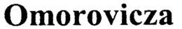 OMOROVICZA trademark