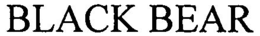 BLACK BEAR trademark
