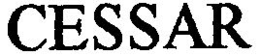 CESSAR trademark