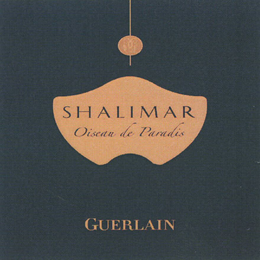 SHALIMAR OISEAU DE PARADIS GUERLAIN trademark