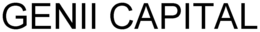 GENII CAPITAL trademark