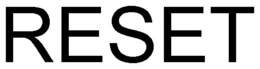 RESET trademark