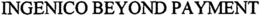 INGENICO BEYOND PAYMENT trademark