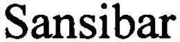 SANSIBAR trademark