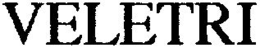 VELETRI trademark