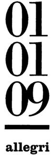 01 01 09 ALLEGRI trademark