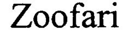 ZOOFARI trademark