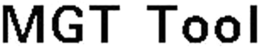 MGT TOOL trademark