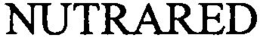 NUTRARED trademark