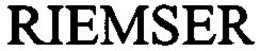RIEMSER trademark