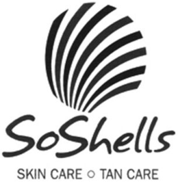 SOSHELLS SKIN CARE O TAN CARE trademark