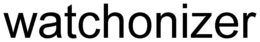 WATCHONIZER trademark