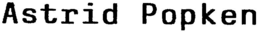 ASTRID POPKEN trademark