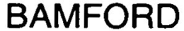 BAMFORD trademark