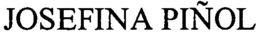 JOSEFINA PIÑOL trademark