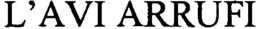 L'AVI ARRUFI trademark