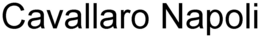 CAVALLARO NAPOLI trademark