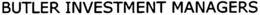 BUTLER INVESTMENT MANAGERS trademark