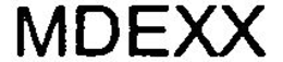 MDEXX trademark