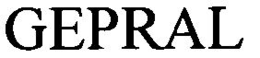 GEPRAL trademark