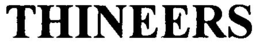 THINEERS trademark