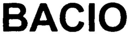 BACIO trademark