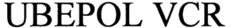 UBEPOL VCR trademark