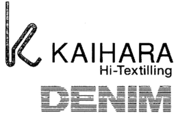 K KAIHARA HI-TEXTILLING DENIM trademark