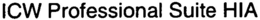 ICW PROFESSIONAL SUITE HIA trademark