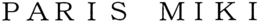 PARIS MIKI trademark