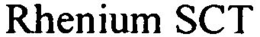 RHENIUM SCT trademark