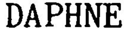DAPHNE trademark