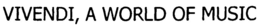 VIVENDI, A WORLD OF MUSIC trademark